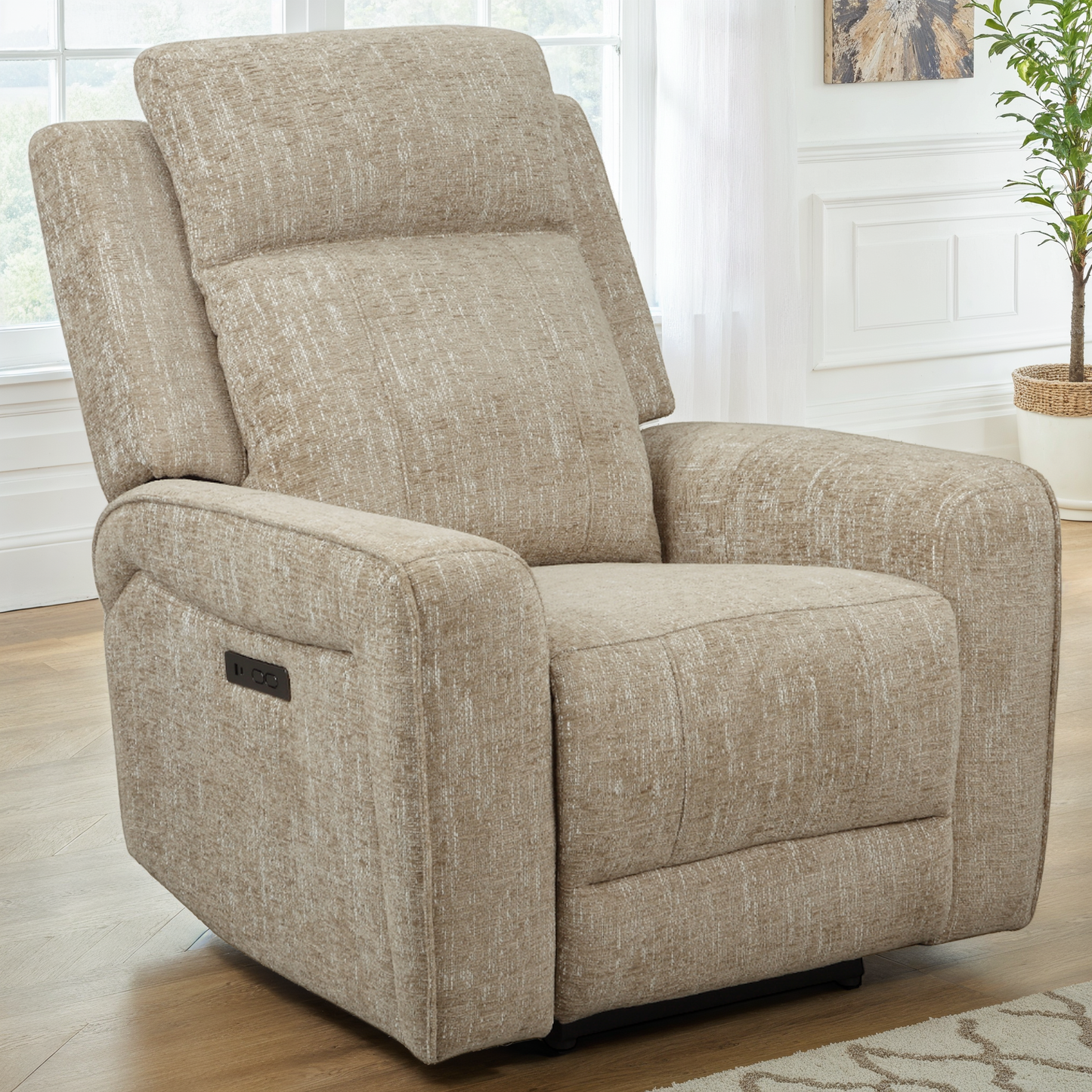 Canapé relax/ fauteuil relax en tissu anti tache - ASTONI