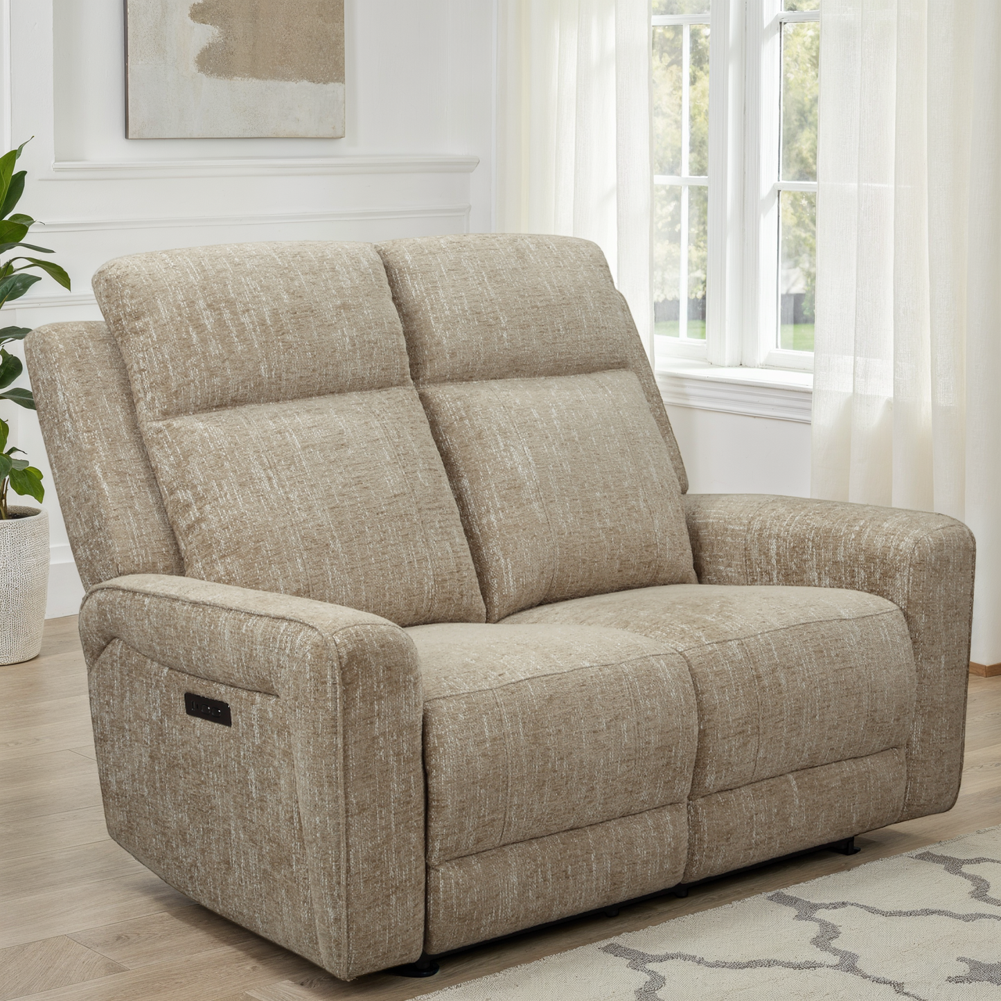 Canapé relax/ fauteuil relax en tissu anti tache - ASTONI