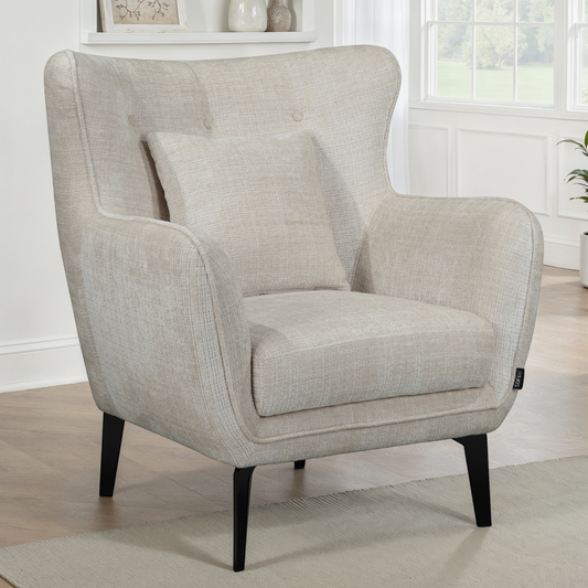 Canapé / fauteuil / pouf / Canapé Angle en tissu anti tache - HELENA