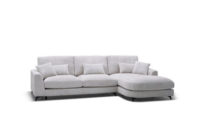 Canapé angle en tissu, 315x180xH95CM - DAXO