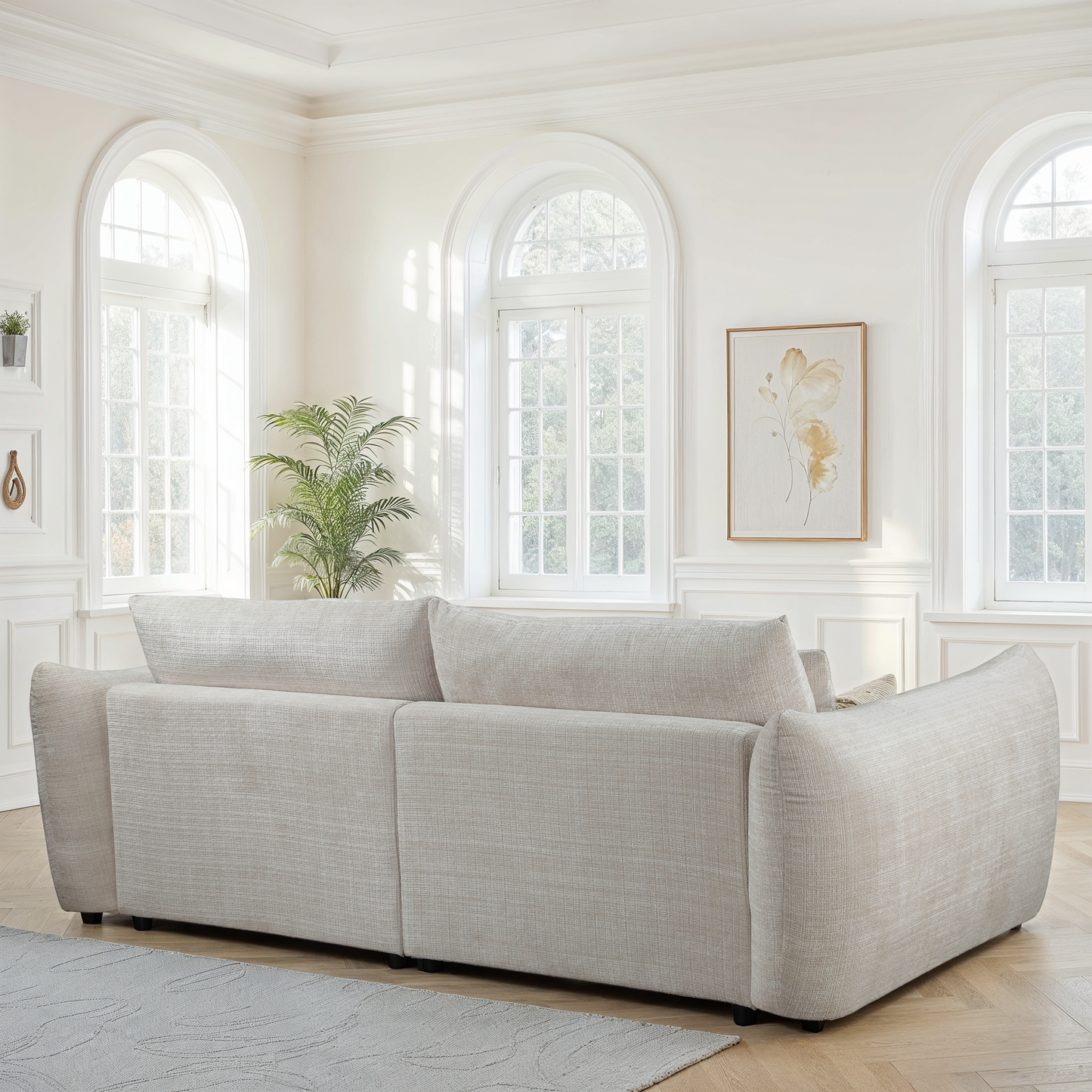 Canapé / fauteuil en tissu - VOLTAIRE