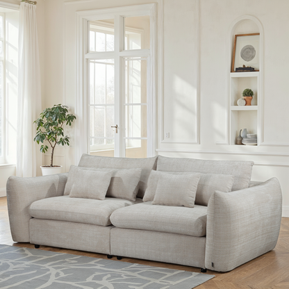 Canapé / fauteuil en tissu - VOLTAIRE