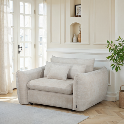 Canapé / fauteuil en tissu - VOLTAIRE