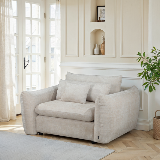 Canapé / fauteuil en tissu - VOLTAIRE