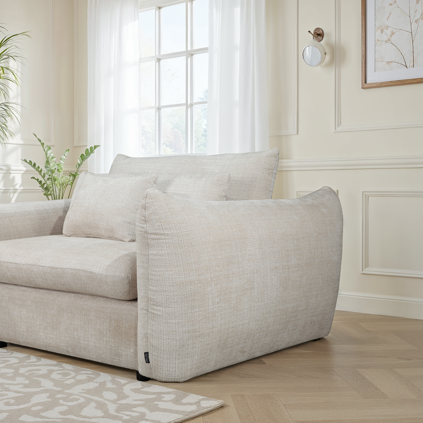 Canapé / fauteuil en tissu - VOLTAIRE