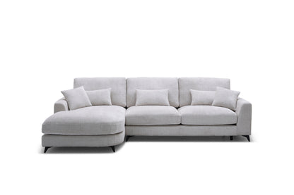 Canapé angle en tissu, 315x180xH95CM - DAXO