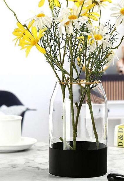 Vase GHANIMA en verre H25 cm