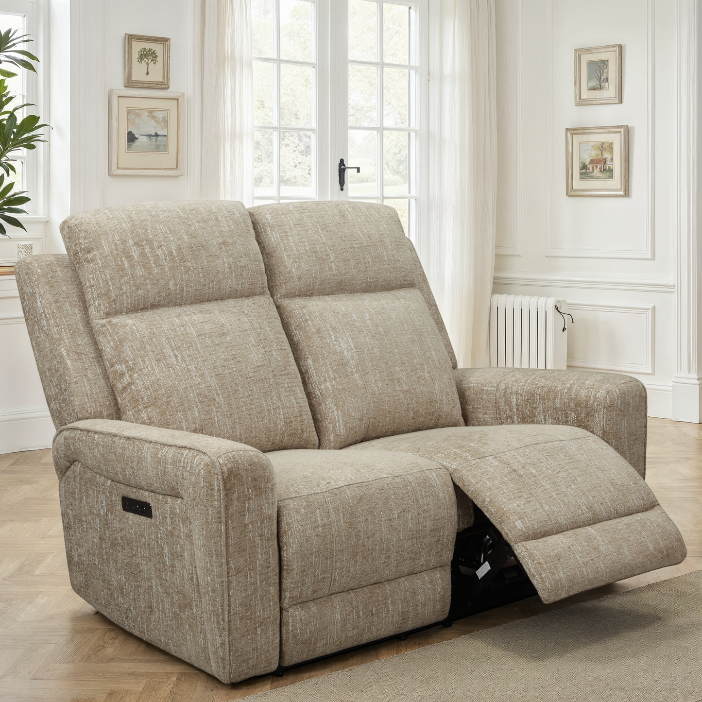 Canapé relax/ fauteuil relax en tissu anti tache - ASTONI