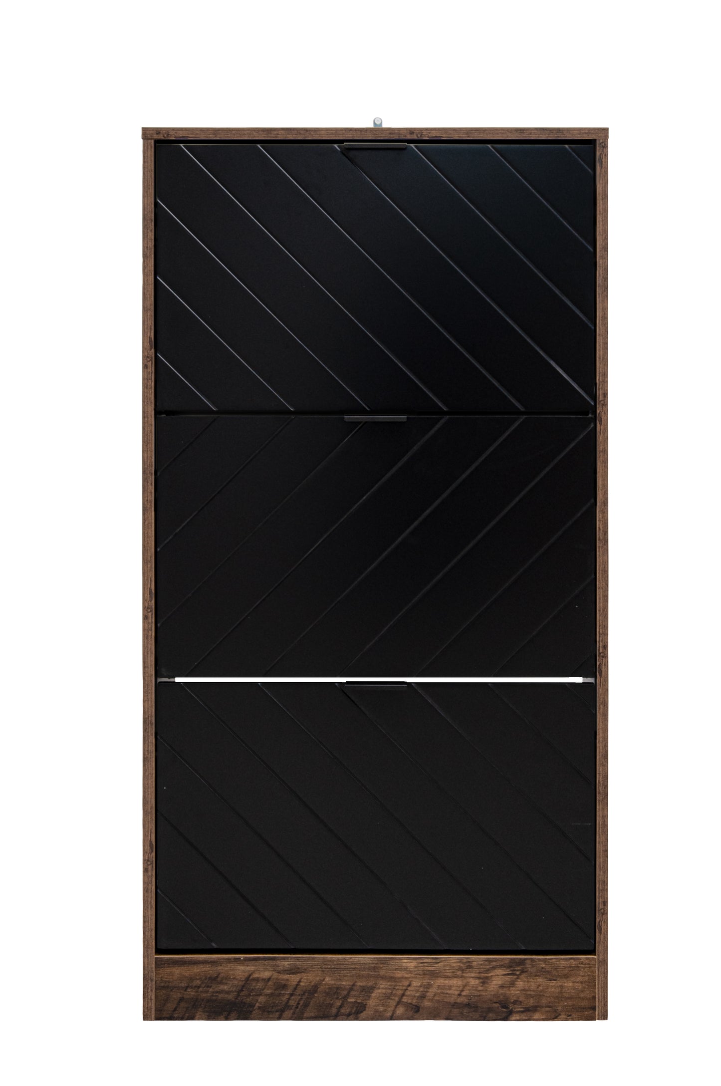 Meuble à chaussures à 3 portes, 72x27xH128CM - ZENORA