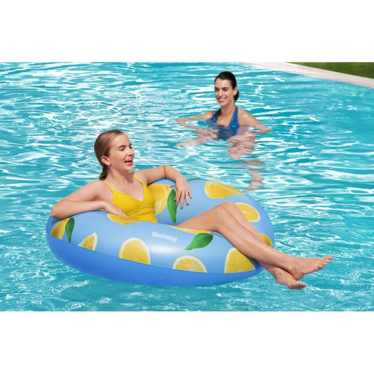 Bouee gonflable citron D119 cm