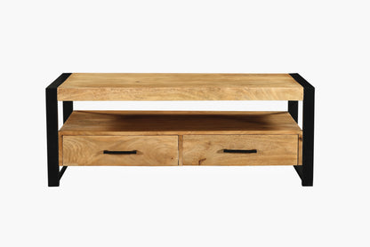 Table basse en bois de manguier, H45cm - ANGELO