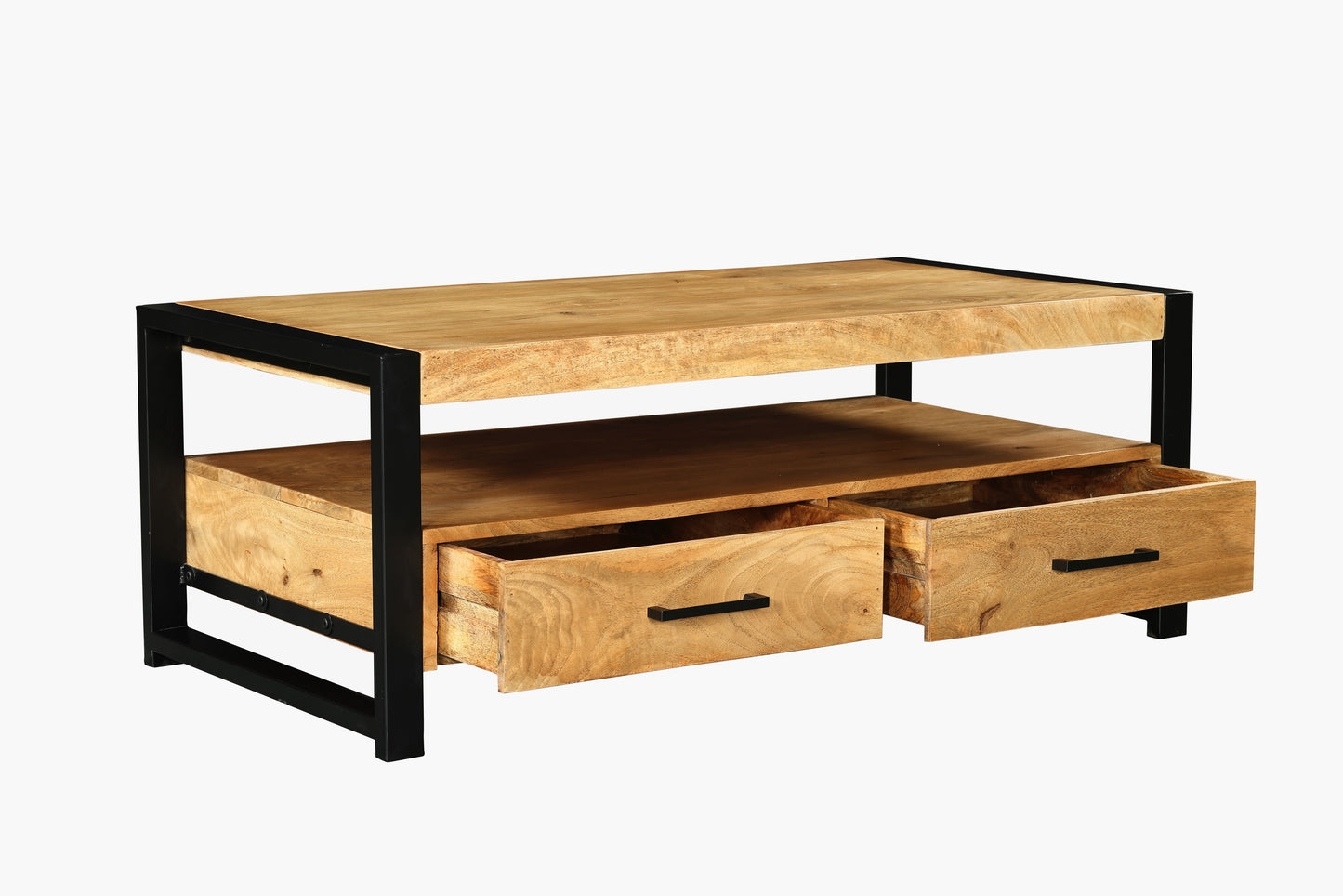 Table basse en bois de manguier, H45cm - ANGELO