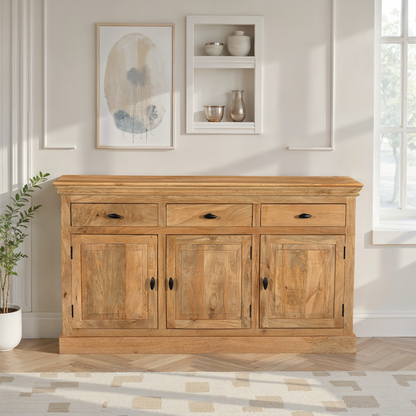 Buffet en bois de manguier, H90CM - ORLANE