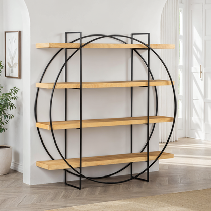 Étagère en bois de manguier, 175x40xH180CM Olivia