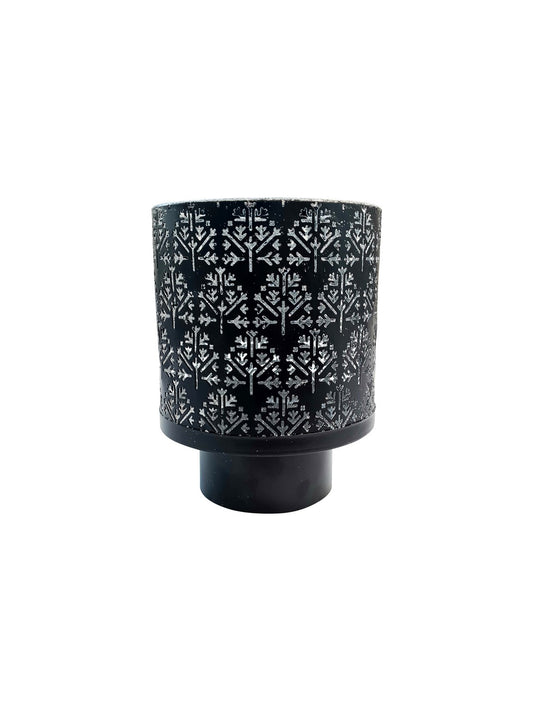 Bougeoir en métal H16 cm