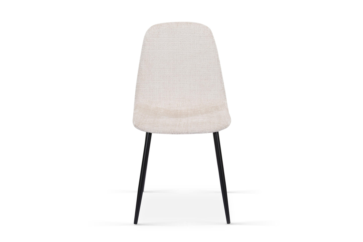 Chaise en tissu velours côtelé, 53x44xH87CM-KAYLA
