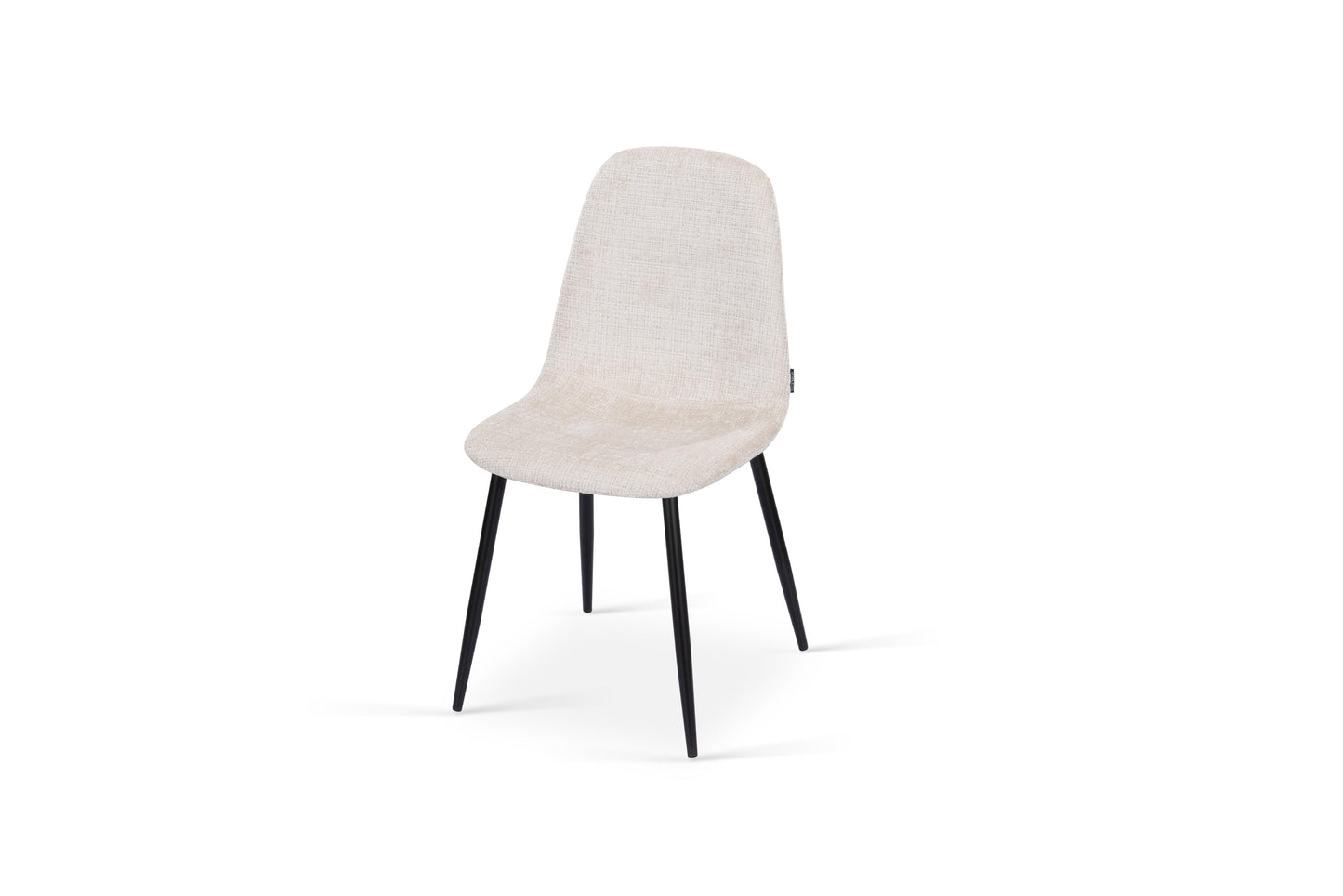 Chaise en tissu velours côtelé, 53x44xH87CM-KAYLA
