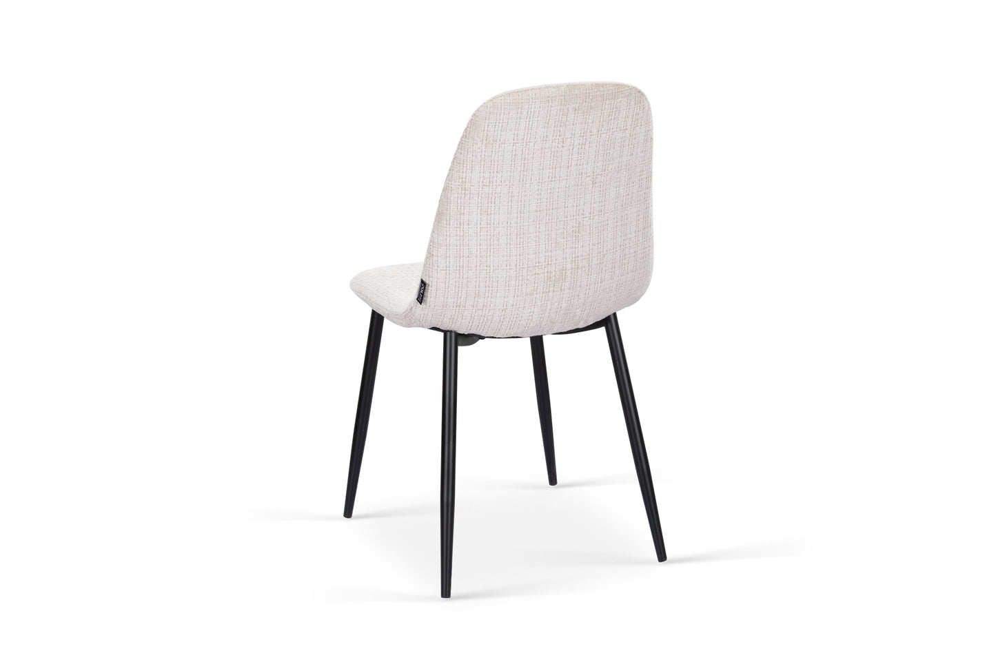 Chaise en tissu velours côtelé, 53x44xH87CM-KAYLA