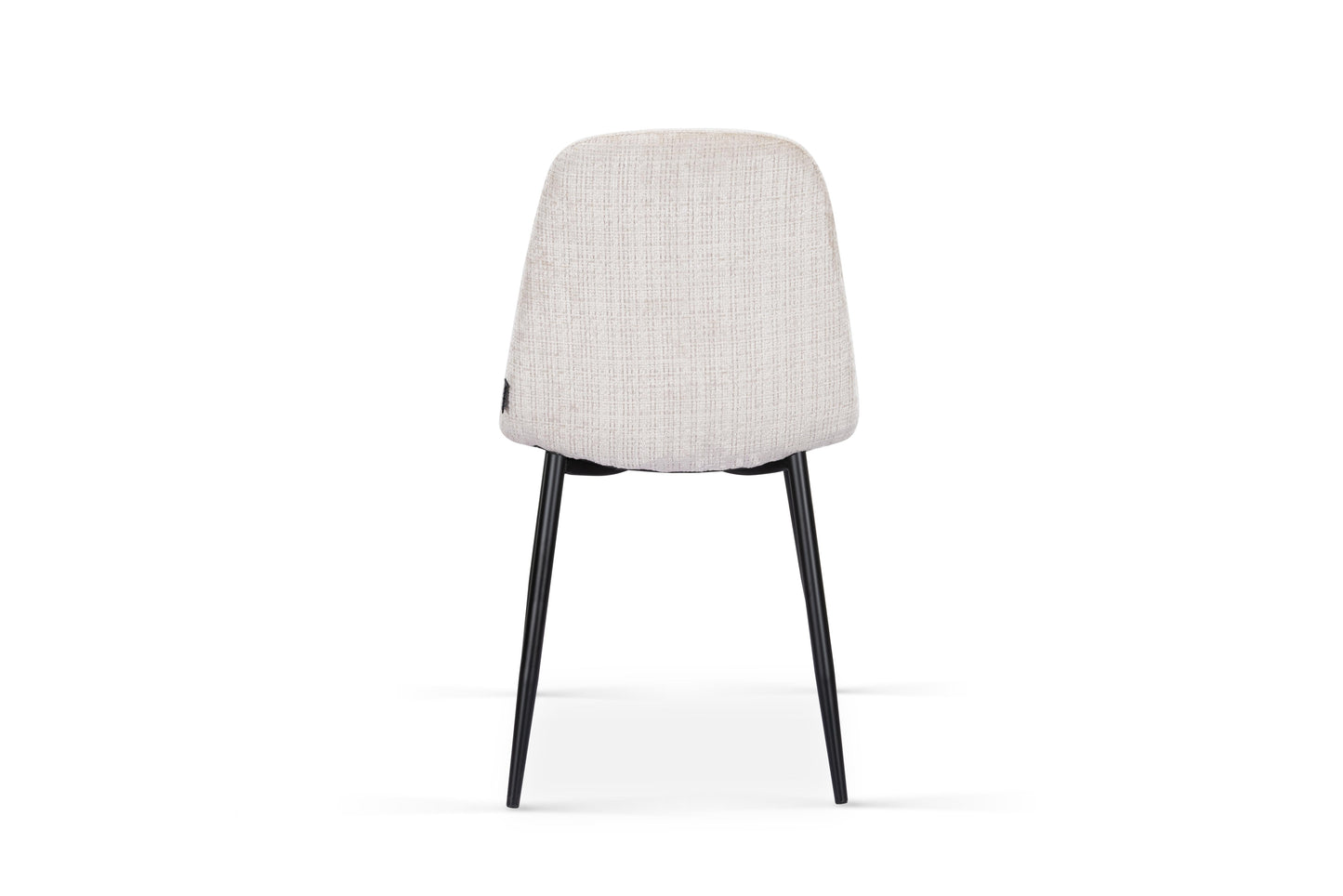 Chaise en tissu velours côtelé, 53x44xH87CM-KAYLA