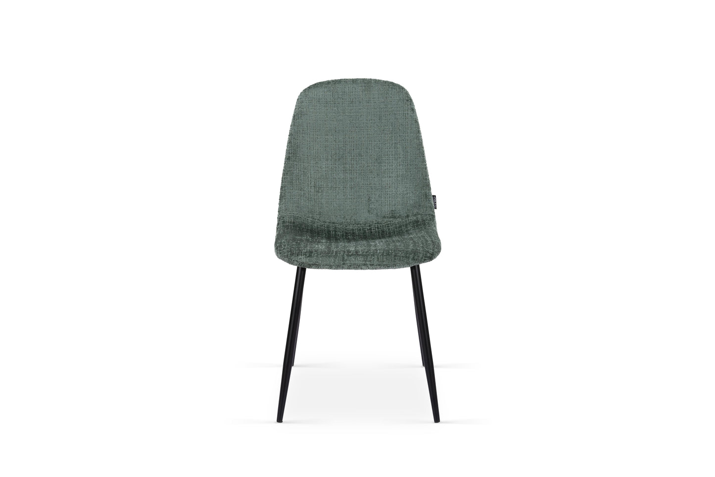 Chaise en tissu velours côtelé, 53x44xH87CM-KAYLA