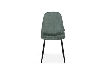 Chaise en tissu velours côtelé, 53x44xH87CM-KAYLA