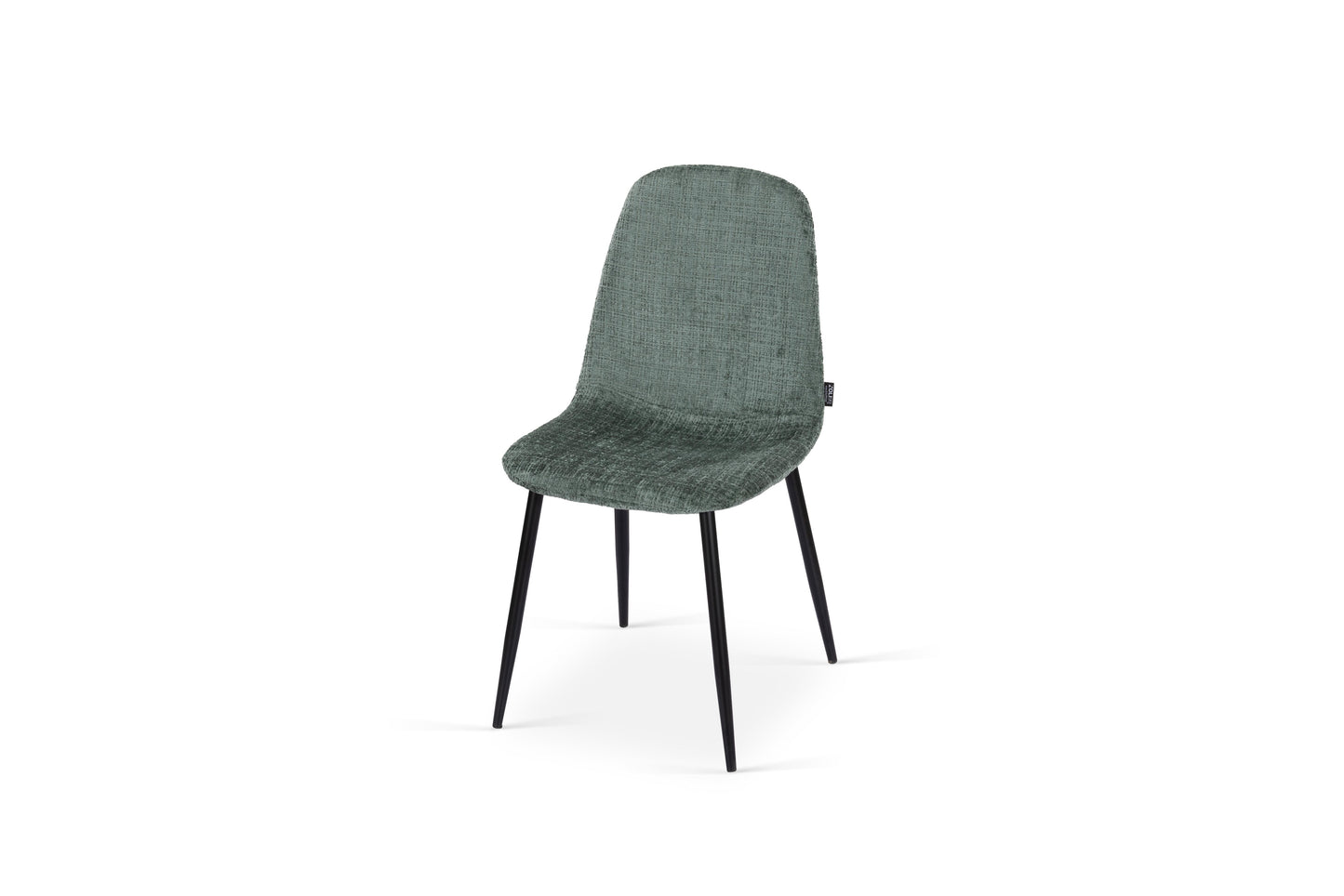 Chaise en tissu velours côtelé, 53x44xH87CM-KAYLA