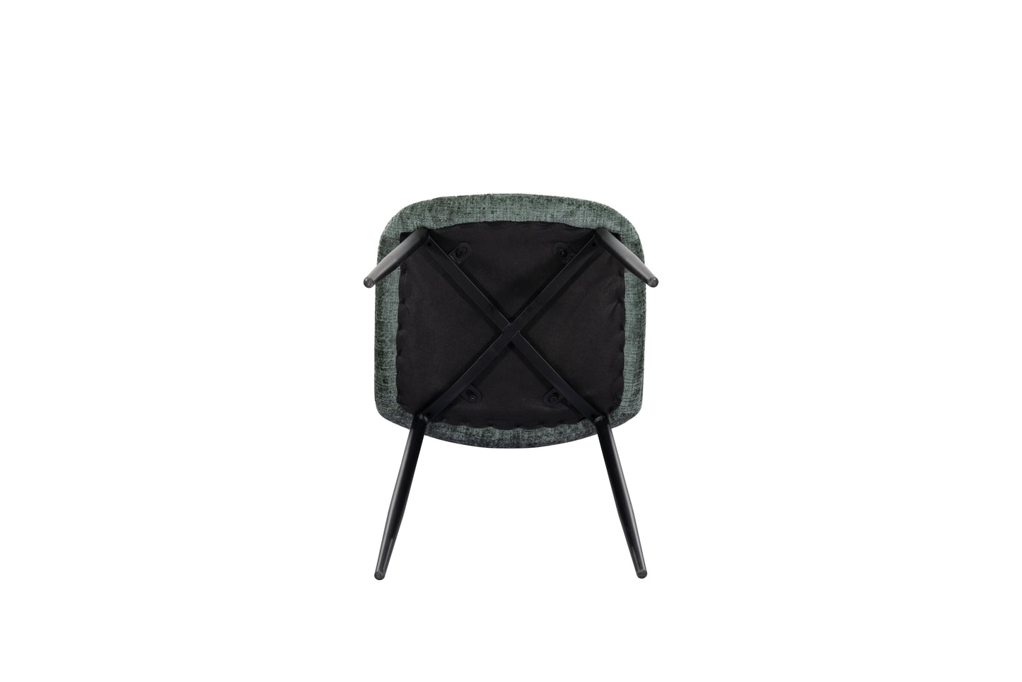 Chaise en tissu velours côtelé, 53x44xH87CM-KAYLA