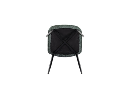 Chaise en tissu velours côtelé, 53x44xH87CM-KAYLA
