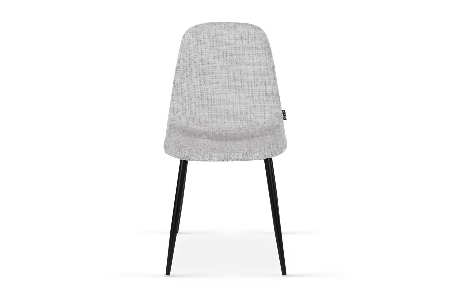 Chaise en tissu velours côtelé, 53x44xH87CM-KAYLA