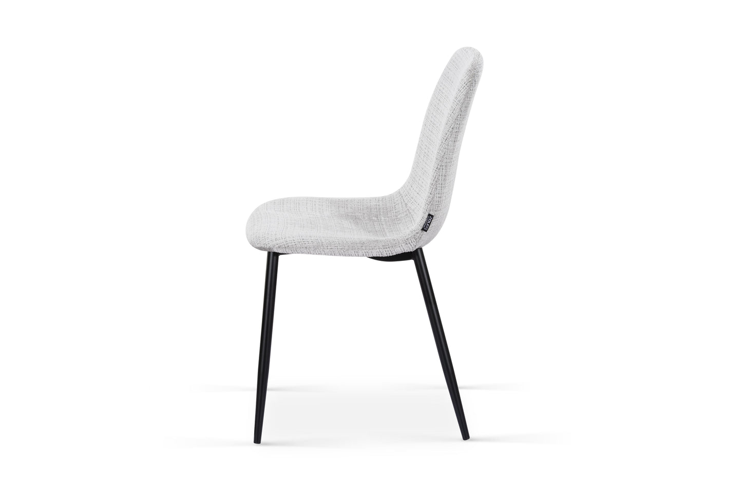 Chaise en tissu velours côtelé, 53x44xH87CM-KAYLA