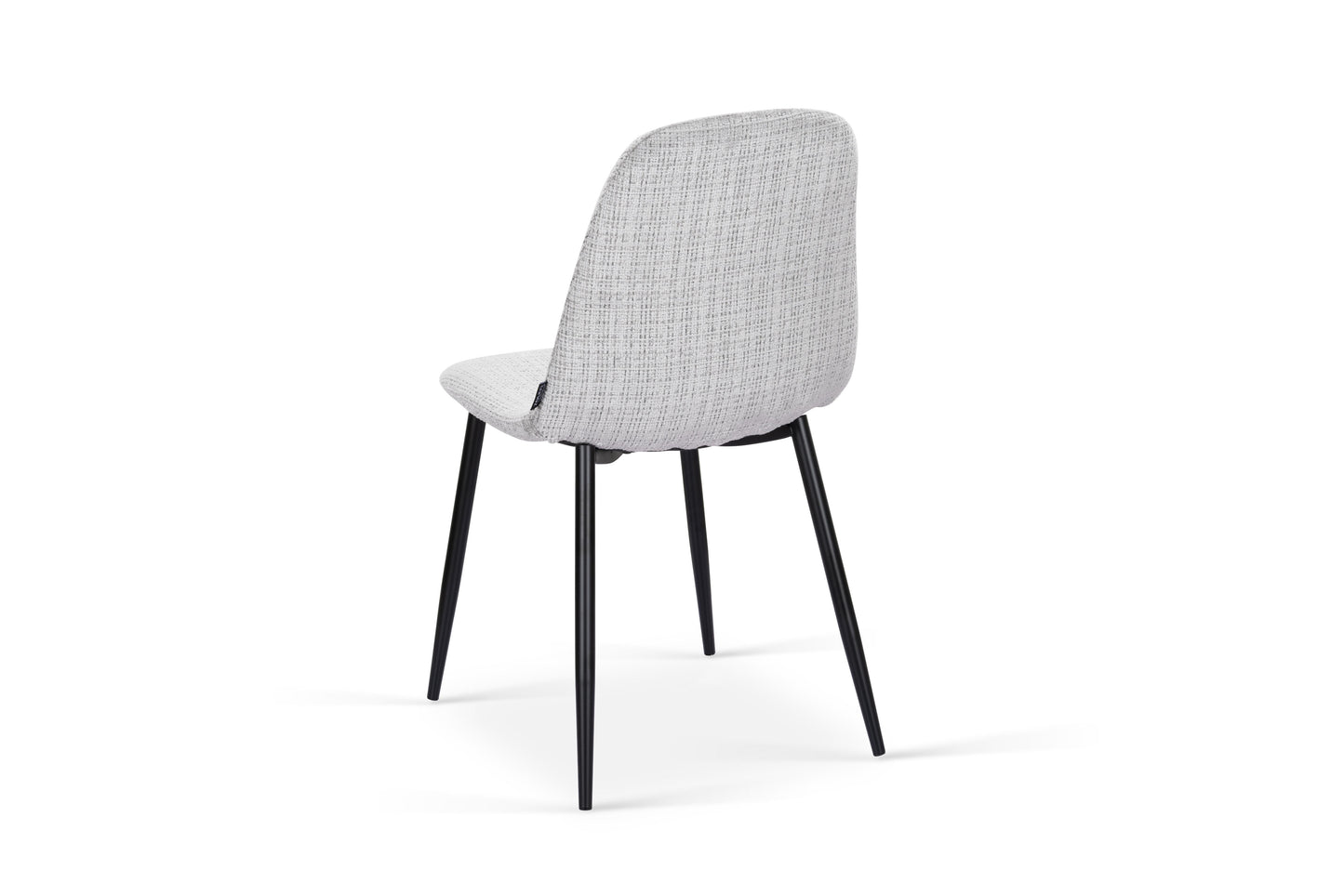 Chaise en tissu velours côtelé, 53x44xH87CM-KAYLA