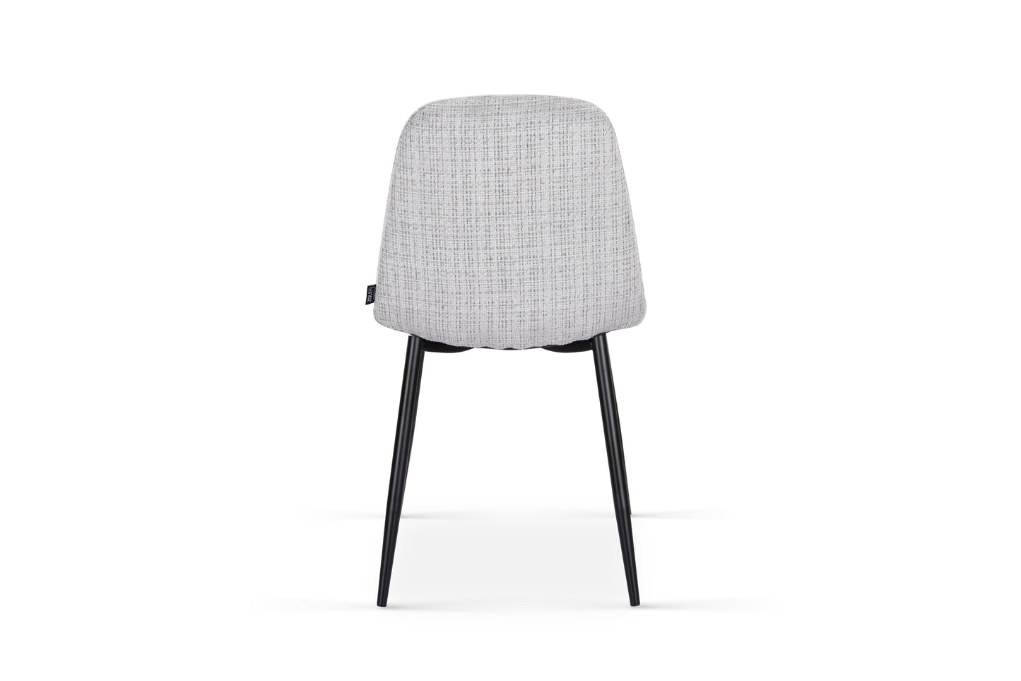 Chaise en tissu velours côtelé, 53x44xH87CM-KAYLA