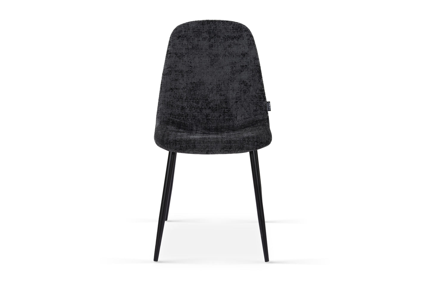 Chaise en tissu velours côtelé, 53x44xH87CM-KAYLA