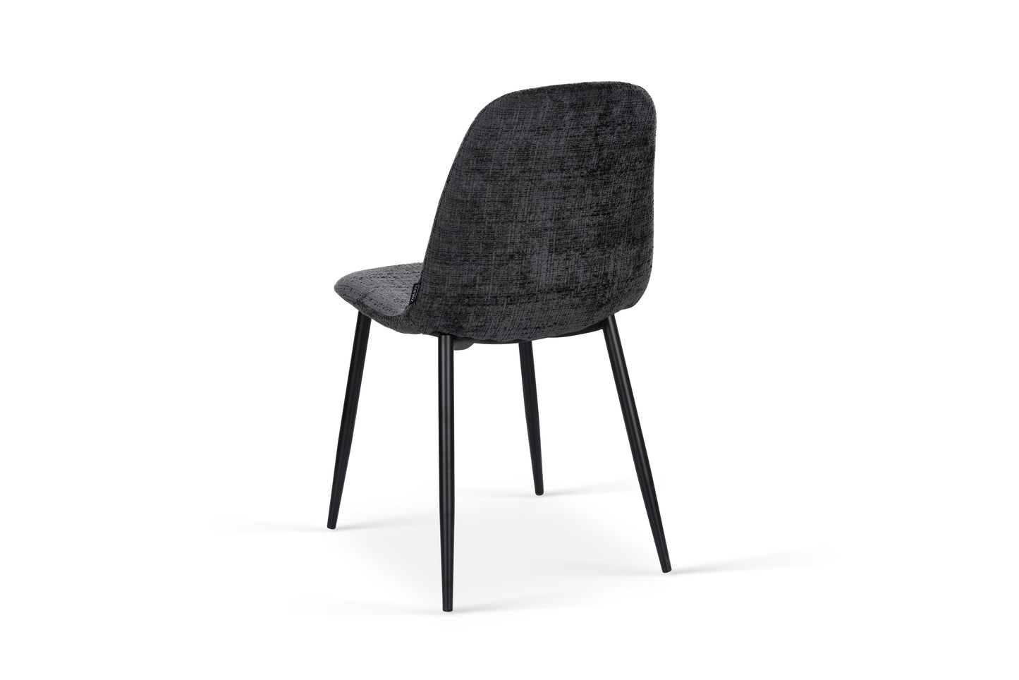 Chaise en tissu velours côtelé, 53x44xH87CM-KAYLA