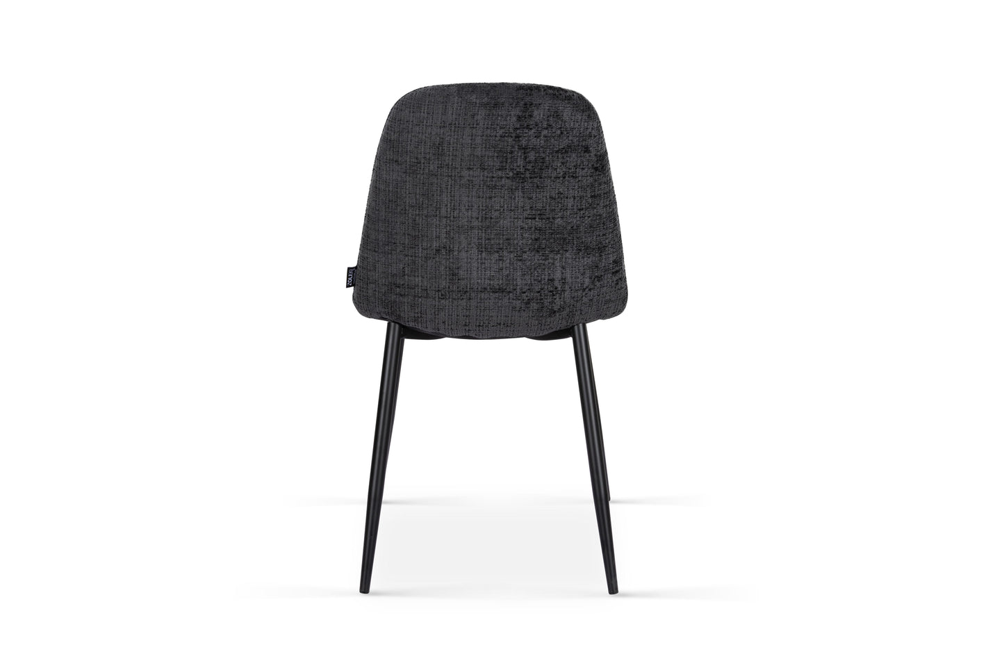 Chaise en tissu velours côtelé, 53x44xH87CM-KAYLA