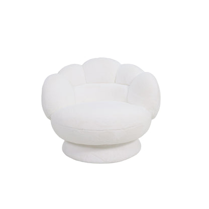 Fauteuil en tissu anti tache, 109x102xH81CM - KALINA