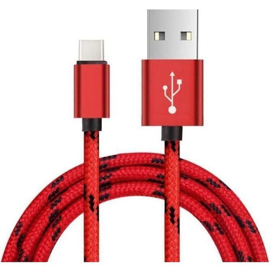 Cable telephone Type C ROSE/ROUGE/DORE/GRIS 2m