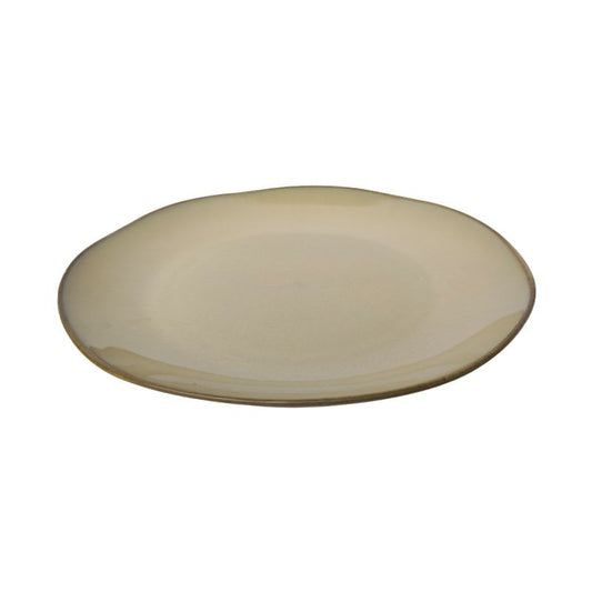 Assiette plate en céramique, D28cm - MOKA