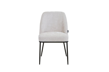 Chaise en tissu anti tache, 45x58,5xH85,5CM - BENNY