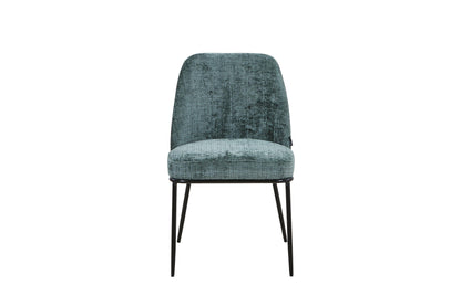 Chaise en tissu anti tache, 45x58,5xH85,5CM - BENNY