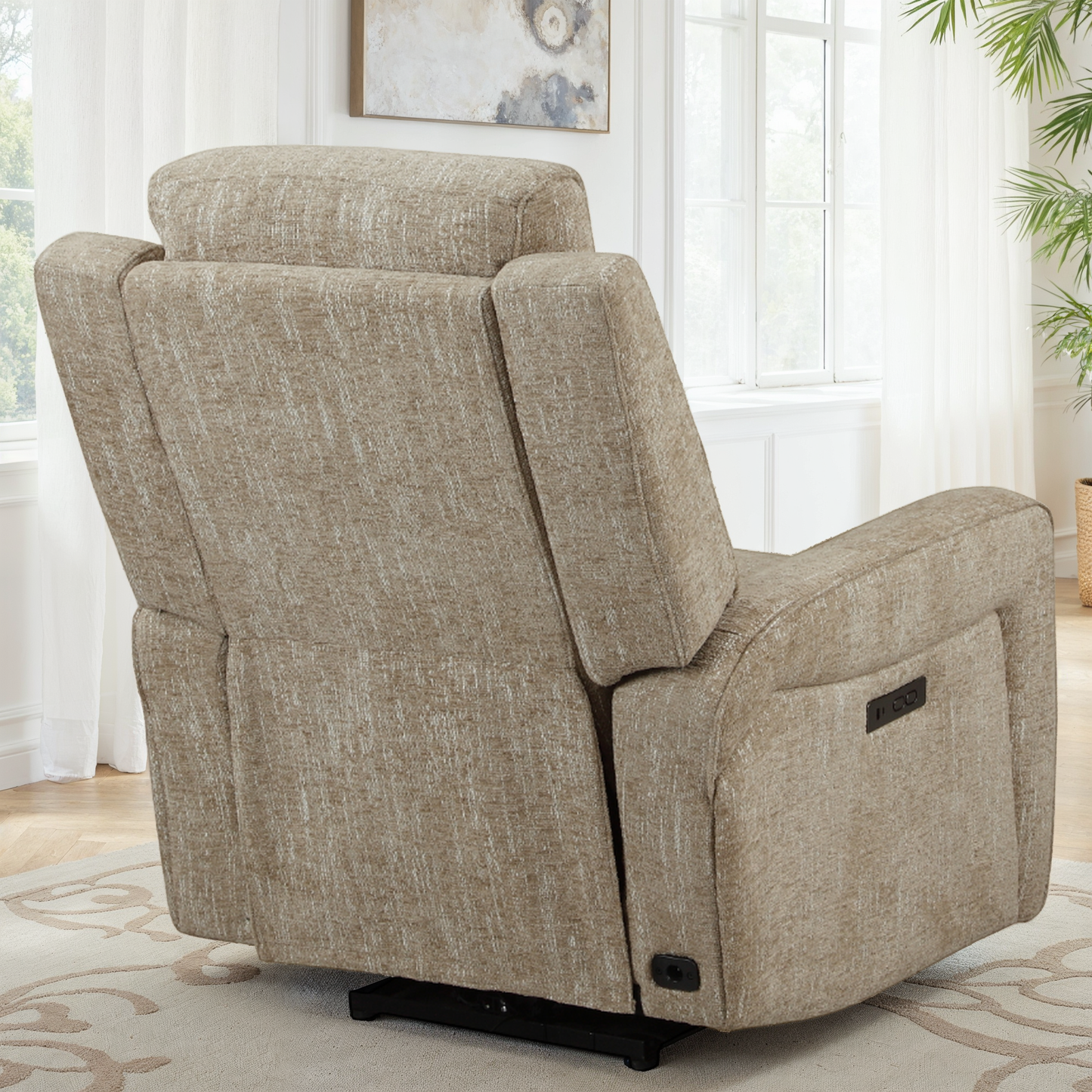 Canapé relax/ fauteuil relax en tissu anti tache - ASTONI