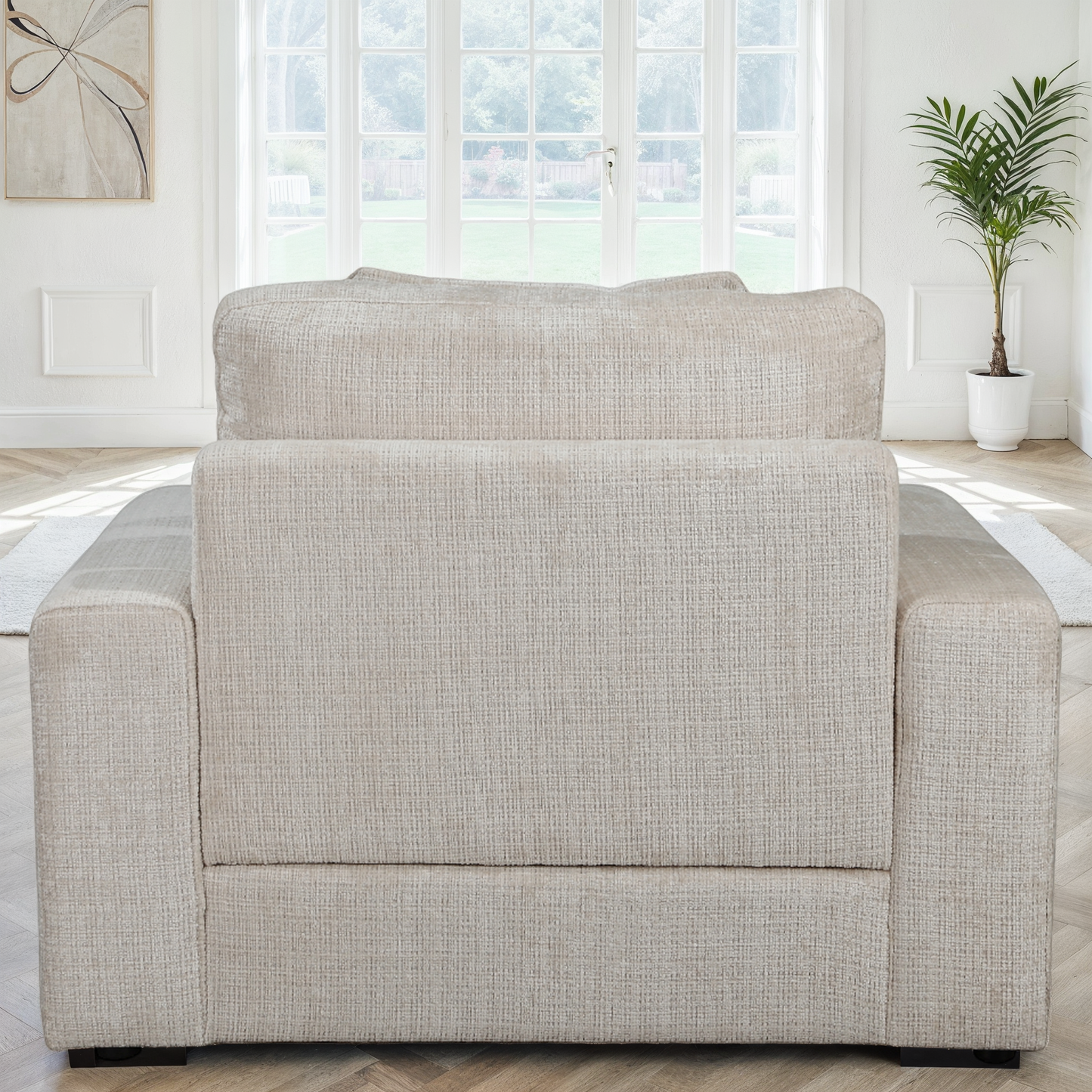 Canapé en tissu, H82CM - VITO