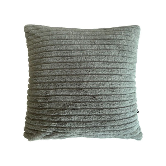Coussin douceur effet côtelé 45x45cm, 400g - SOFT