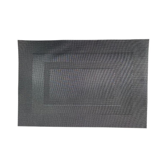 Set de table noir 30x45 cm