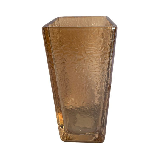 Vase en verre 8x8xH19,3 cm