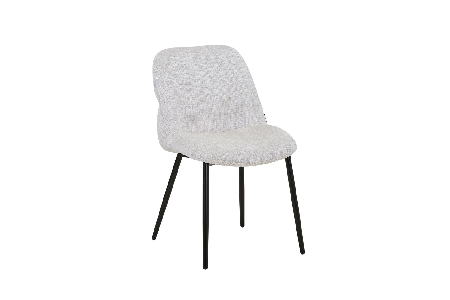 Chaise en tissu anti tache, 50x61,5xH84CM - NELIA