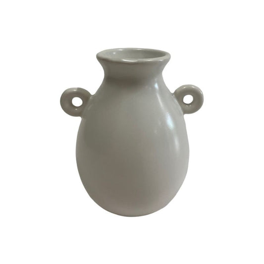 Vase en céramique couleurs assorties 10x7xH8 cm