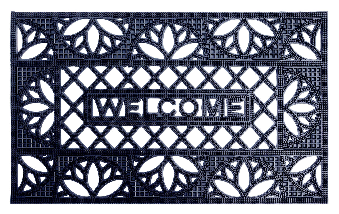Tapis d’entrée Paillasson en caoutchouc, 45x75CM