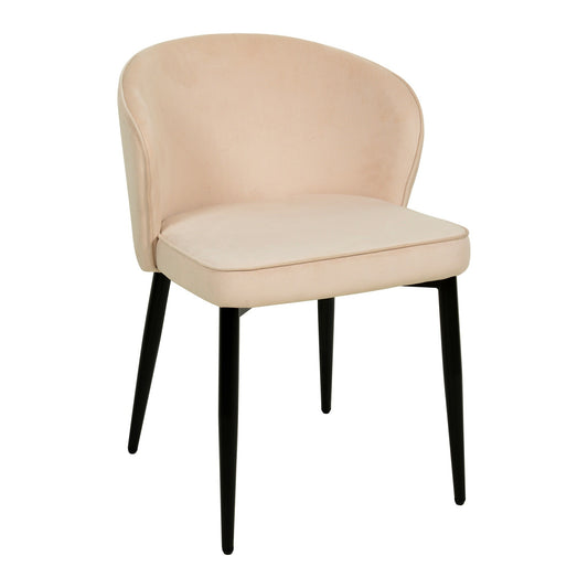 Chaise en velours anti tâche - TREVOR