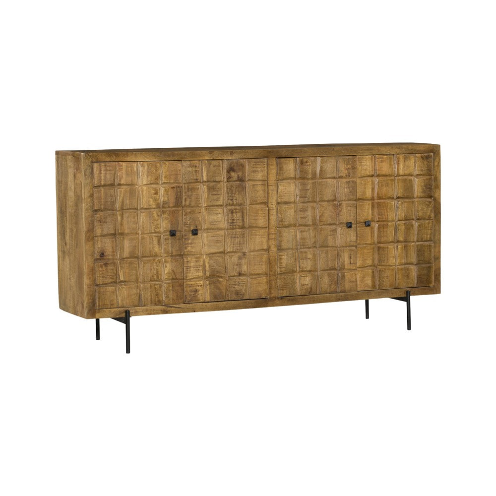 Buffet en bois de manguier, H90CM - MARIA